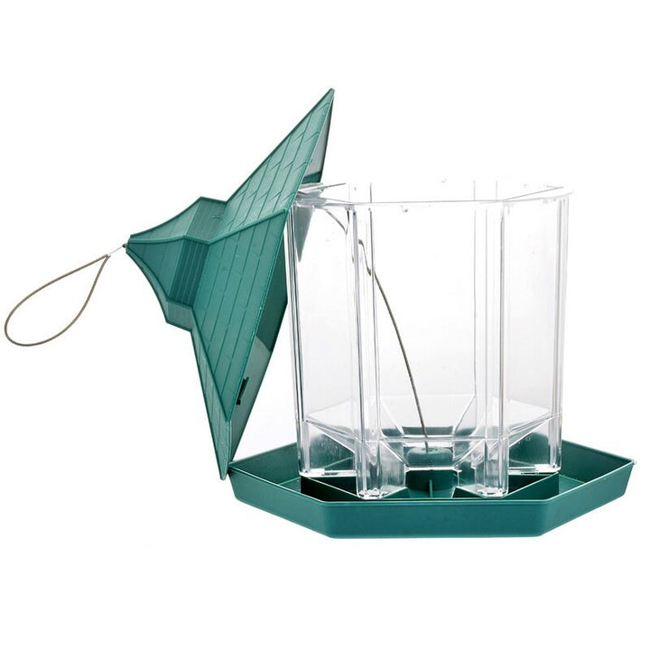 Enhance Your Outdoor Space with the Pet Waterproof Balcony Hanging Bird Feeder